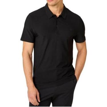 Imagem de Camisa Polo Masculina Dudalina Malha Tech Preta - 770800-Masculino