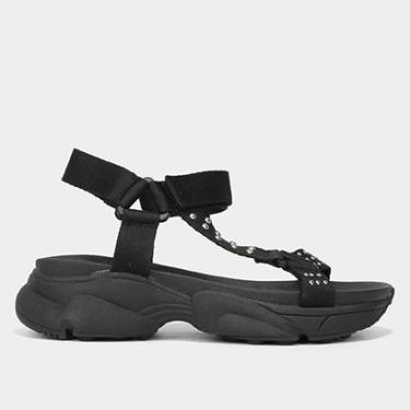 Imagem de Sandália Zatz Flatform Strass Feminina-Feminino