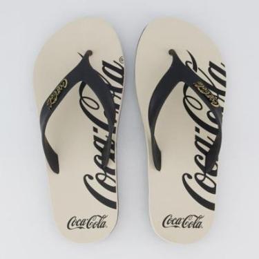 Imagem de Chinelo Coca Cola Wave Jet Spencerian Masculino-Masculino