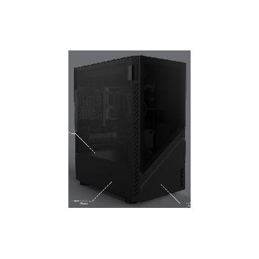 Imagem de Gabinete Gamer Pcyes Set Black Vulcan - Gsbvpbr
