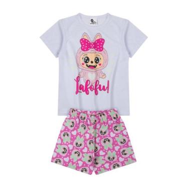 Imagem de Pijama Infantil Menina Branco -Alemara, 14