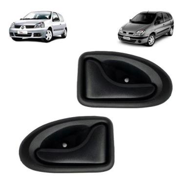 Imagem de Par Maçaneta Interna Porta Clio Symbol Scenic Master - Universal Autom