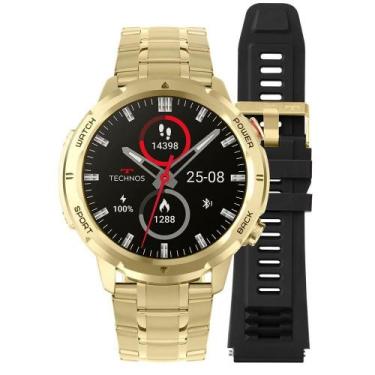 Imagem de Smartwatch Technos Connect Sports Call Dourado - Tsportscad/6d Tsports