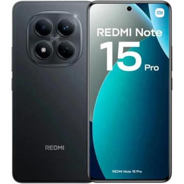 Imagem de Smartphone Redmii Note 15 Pro 8GB Ram 256GB Memória Dual SIM Preto - R