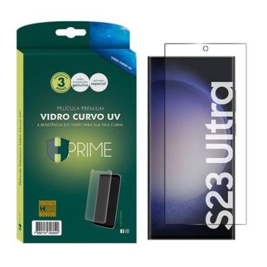 Imagem de Película HPrime Samsung Galaxy S23 Ultra 6.8 Vidro Curvo UV
