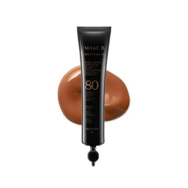 Imagem de Refil Base Líquida com FPS 80 Make B. Retinol H+ 26g - Maquiagem, Cor 