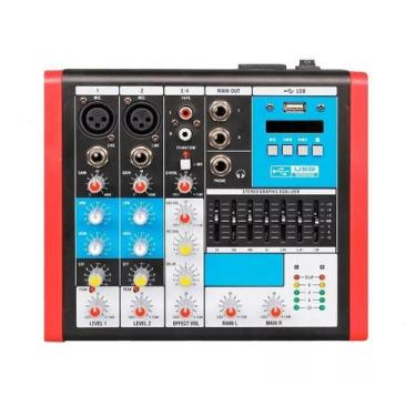 Imagem de Mesa de Som 4 canais MC4 EUX Soundvoice