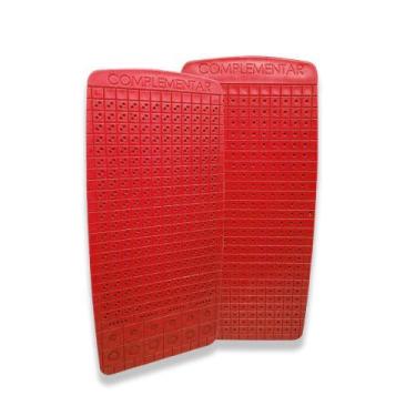 Imagem de Placa p/ Ponto Auricular - Grande - Complementar, Vermelho