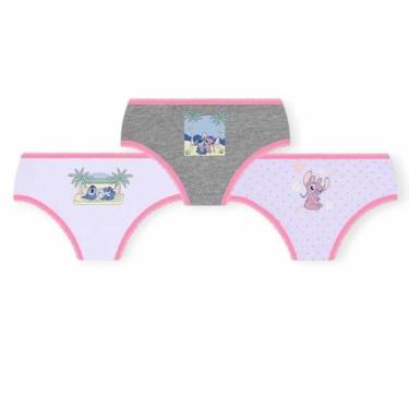Imagem de Calcinhas Lupo Lilo And Stitch Meninas 18203-089, PP, Branco