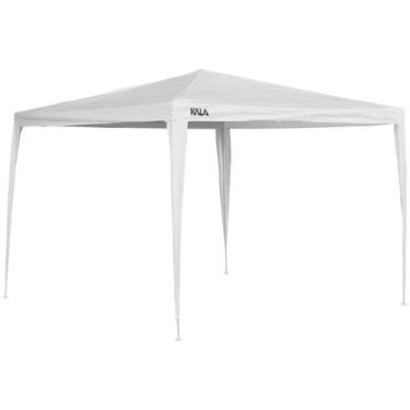 Imagem de TENDA GAZEBO 3 m x 3 m POLIETILENO - BRANCO (P55) - Kala