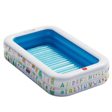 Imagem de Piscina Inflável Infantil Educativa QPAU 165 x 99 x 25 cm