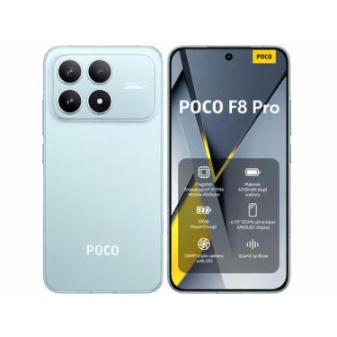 Imagem de Smartphone Celular Xiaomi POCO F8 Pro 512GB, 12GB RAM, Android 15, 5G,