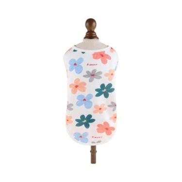Imagem de Colete Refrescante De Verão Para Pets: Roupa Macia De Desenho Animado 