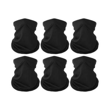 Imagem de Máscaras Faciais De Proteção UV, Respiráveis E À Prova De Vento, 6 Peç