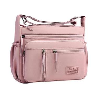 Imagem de Bolsa Transversal Feminina De Nylon Impermeável De Grande Capacidade C