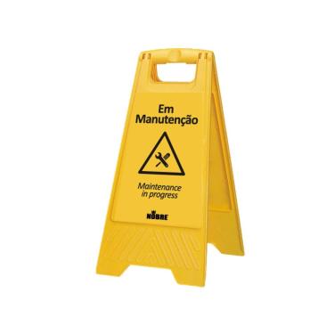 Imagem de Placa Sinalizadora ``Em Manutenção`` NOBRE