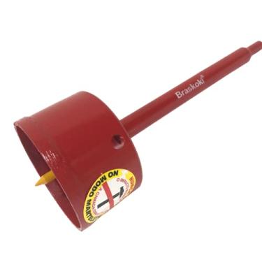 Imagem de SERRA COPO DIAMANTADA 75MM Com SUPORTE BRASKOKI