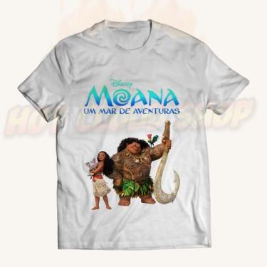 Imagem de Camiseta Unissex Infantil E Adulto Moana Maui - Hot Cloud Shop