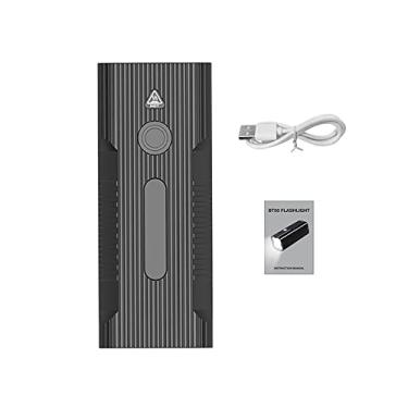 Imagem de Lanterna de emergência ao ar livre portátil luz de ciclismo USB recarregável luz de alta potência à prova d'água brilhante mini lanterna