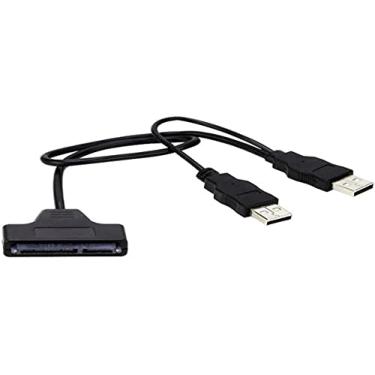 Imagem de Cabo Sata Info - Sata Para 2 USB 2 a Macho - 40 cm