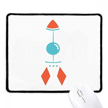 Imagem de Mousepad Alienígena Monster Rocket com borda costurada para jogos