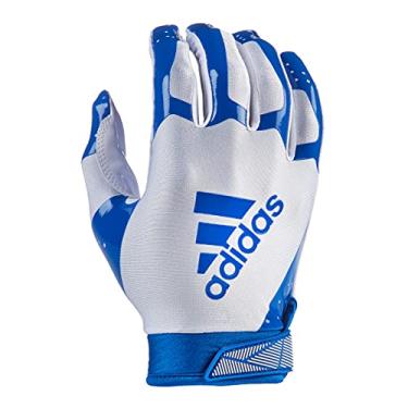 Imagem de adidas ADIFAST 3.0 Youth Football Receiver Glove, White/Royal, Medium