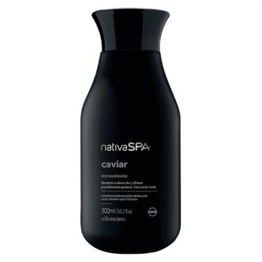 Imagem de Shampoo Para Cabelos Reparados Nativa Spa Caviar 300ml
