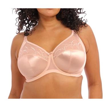 Imagem de Elomi Sutiã feminino plus size com aro e bojo completo, latte, 40HH UK/40L EUA, Latte, 40HH
