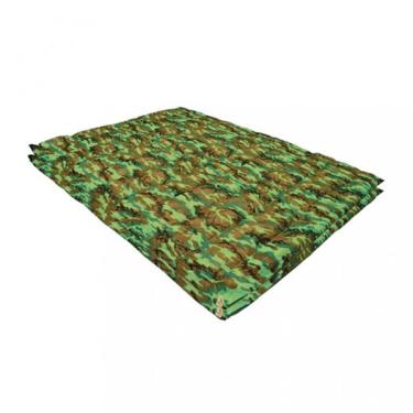 Imagem de Kit 2 Colchonetes Casal Camuflado 190x130cm Com Bolsa Para Tr