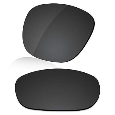 Imagem de LenzReborn Lente polarizada de substituição para óculos de sol Oakley Enduro OO9223 - Preto escuro - Polarizado