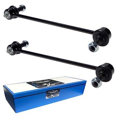 Imagem de TUCAREST Barra estabilizadora frontal, 2 peças, K750523, compatível com K-ia Rio 12-20 [14-18 Forte Soul] 14-20 Sportage /11-16 Hy-undai Elantra [12-17 Accent Veloster] 14-19 Tucson GAS [# 54830-000.