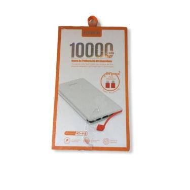 Imagem de Power Bank  Carregador Portátil  Branco 10.000 - Kaidi