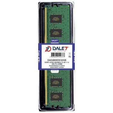 Imagem de Memória Dale7 Ddr5 32Gb 4800 Mhz Desktop 1.1V