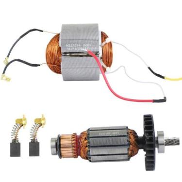 Imagem de Conj Rotor, Estator e Carvões 127v P/ Serra Circular Dewalt Dwe560-br 