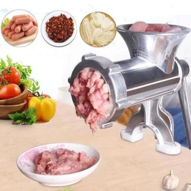 Imagem de Moedor De Carne Manivela Manual Profissional Aluminio - MOEDORMANUAL