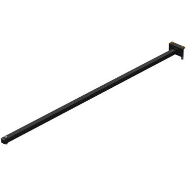 Imagem de Suporte Refletor Fachada Banner Braço 100 Cm - Preto - Multiforma