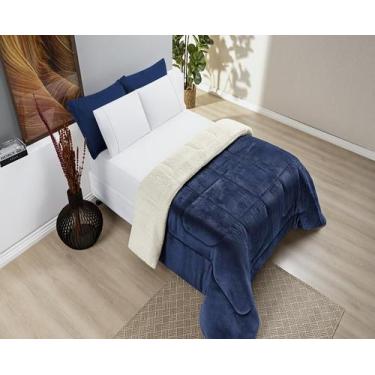 Imagem de Coberdrom Sherpa Manta Soft Everest Casal King Varias Cores Verde, Cin