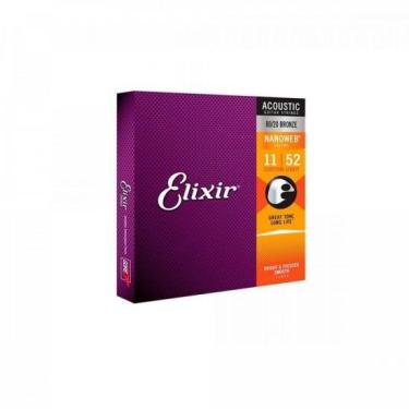 Imagem de Encordoamento P/ Violao .011 Nanoweb 11027 Elixir