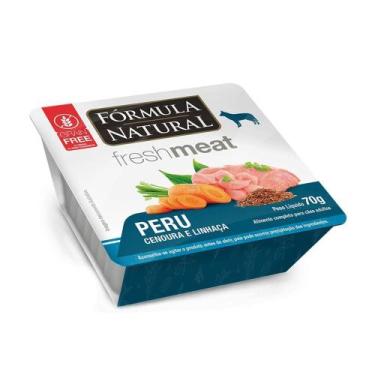 Imagem de Ração Fórmula Natural Fresh Meat Gourmet Cães Adultos Peru, Cenoura e 