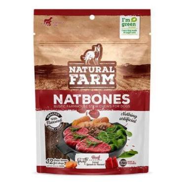 Imagem de Bifinhos Snacks Natural Pet Farm Natbones Pet sabor Carne para Cães 47