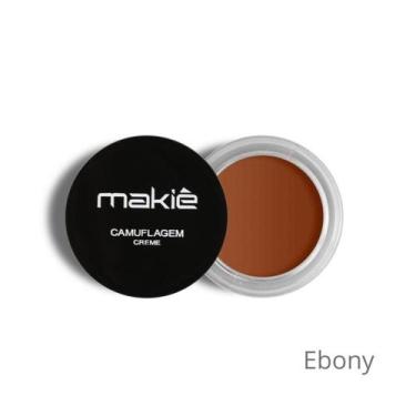 Imagem de Corretivo Camuflagem Creme Makiê 17g, Ebony