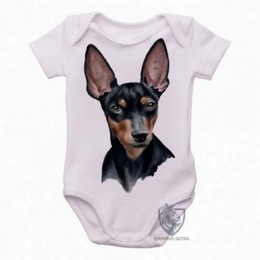 Imagem de body nenê criança roupa bebê Pinscher  - Empório Dutra, M   ( 2-4 Mese