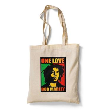 Imagem de Ecobag Bolsa Sacola Bob Marley