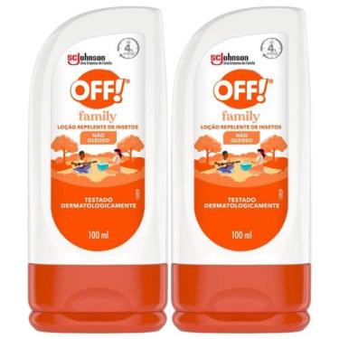 Imagem de Kit 2 Repelente de Insetos Off! Loção Family 100ml