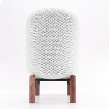 Imagem de Suporte de mesa de madeira para alto-falante inteligente (HomePod 2, HomePod mini, Echo Spot 2024, Echo pop, Echo 4ª geração, Echo dot 4,5 Echo Fire TV Cube)