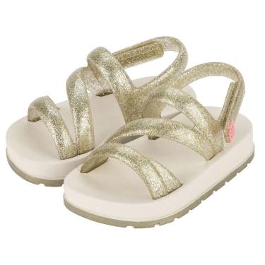 Imagem de Sandalia Infantil Menina Zaxynina Glitter 18963