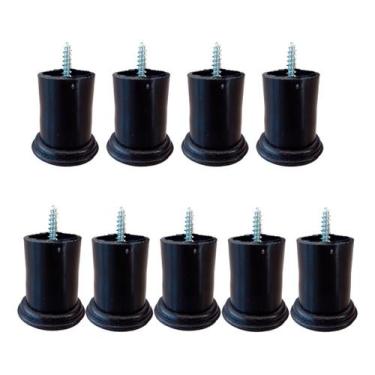 Imagem de Jogo Pé Cama Box Baú Pu 6 Cm Com Borda 9 Peças Kit - Hader