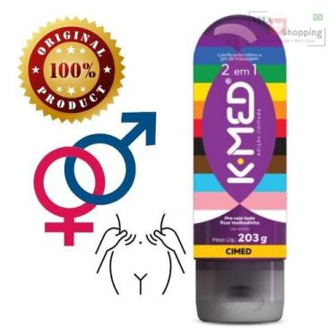 Imagem de Lubrificante Intimo 2 em 1 K-MED 200ml - Edição LGBTQIA+