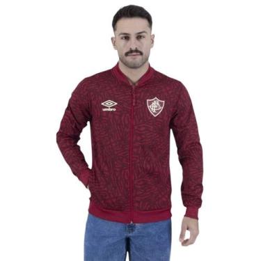 Imagem de Jaqueta Umbro Fluminense Hino 2024/25 Masculina, Bordô, M