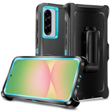 Imagem de Cljlixcy Capa para Galaxy A56 5G, capa protetora de corpo inteiro, capa protetora durável de 3 camadas para Samsung Galaxy A56 5G versão 2025 (SM-A5660, SM-A566B/DS)